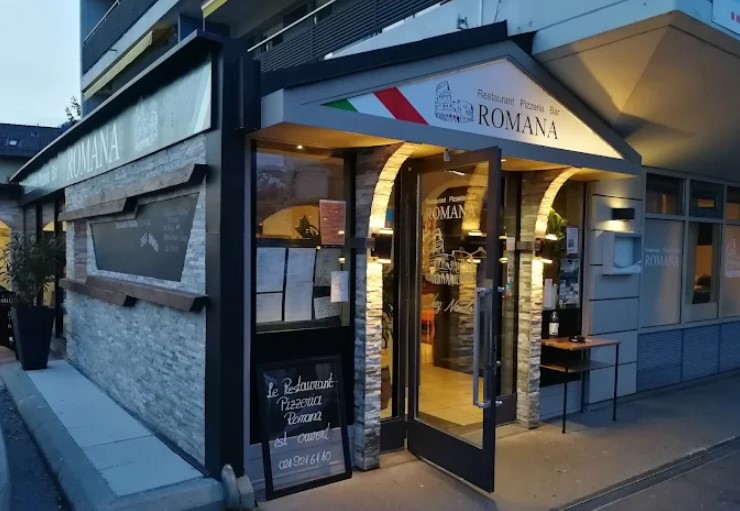 Façade du restaurant La Romana